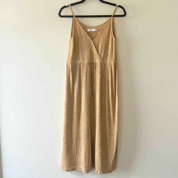 Christy Dawn 'Lincoln' dress, Praline Stripe (brown / white), S/M - Picture 3 of 9